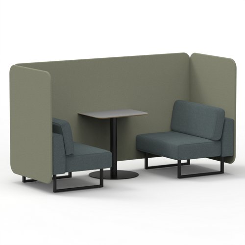 Brixworth 2 Seater Bench Booth With Black Legs And Grey Table With Black Leg In Main Line Flax Fabric Newbury Panels And Westminster Sofa Brixworth 2 Seater Bench Booth With Black Legs And Grey Table With Black Leg In Main Line Flax Fabric Newbury Panels And Westminster Sofa