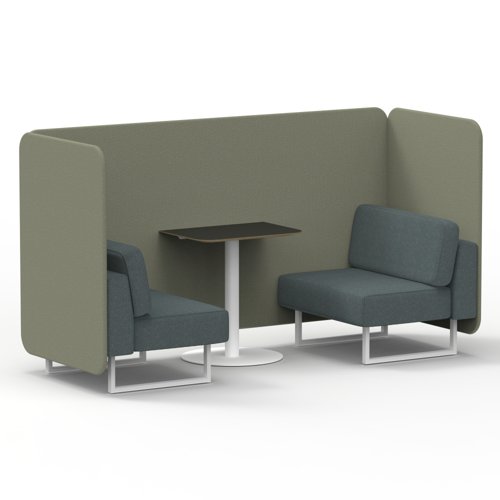 Brixworth 2 Seater Bench Booth With White Legs And Black Table With White Leg In Main Line Flax Fabric Newbury Panels And Westminster Sofa Brixworth 2 Seater Bench Booth With White Legs And Black Table With White Leg In Main Line Flax Fabric Newbury Panels And Westminster Sofa