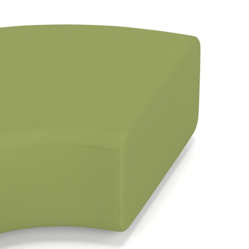 Mawsley Modular Seating 90 Degree Backless Curved Unit in Era - Endurance