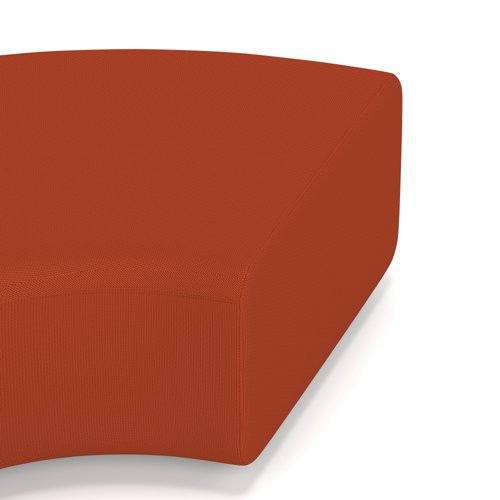 Mawsley Modular Seating 90 Degree Backless Curved Unit in Era - Experience