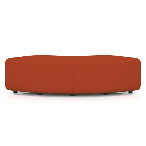 Mawsley Modular Seating 90 Degree Backless Curved Unit in Era - Experience