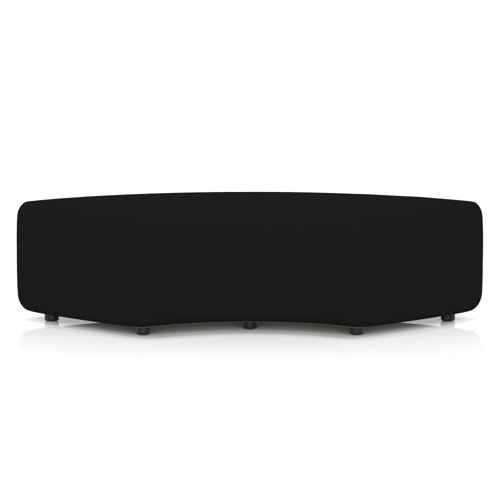 Mawsley Modular Seating 90 Degree Backless Curved Unit in Era - Forward