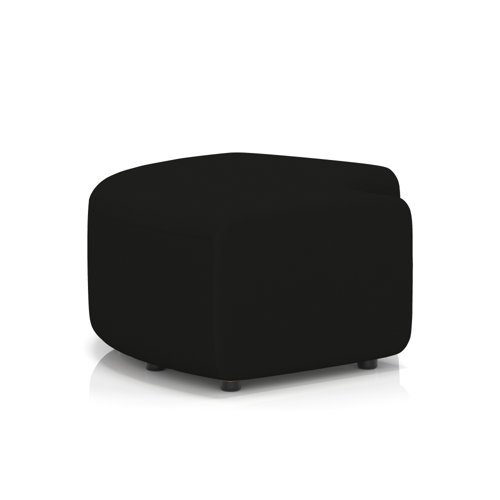 Mawsley Modular Seating 90 Degree Backless Curved Unit in Era - Forward