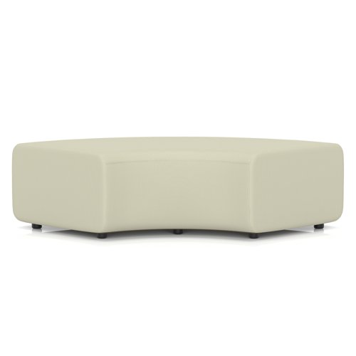 Mawsley Modular Seating 90 Degree Backless Curved Unit in Era - Futurist