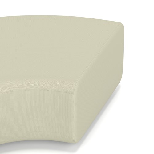 Mawsley Modular Seating 90 Degree Backless Curved Unit in Era - Futurist