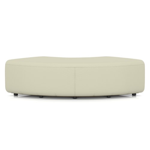 Mawsley Modular Seating 90 Degree Backless Curved Unit in Era - Futurist