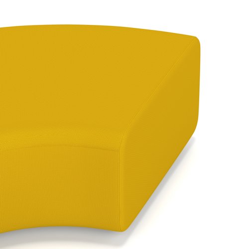 Mawsley Modular Seating 90 Degree Backless Curved Unit in Era - Occasion