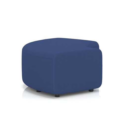 Mawsley Modular Seating 90 Degree Backless Curved Unit in Era - Perennial