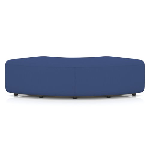 Mawsley Modular Seating 90 Degree Backless Curved Unit in Era - Perennial