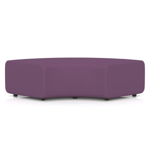 Mawsley Modular Seating 90 Degree Backless Curved Unit in Era - Prime