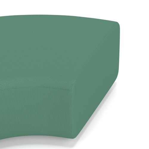 Mawsley Modular Seating 90 Degree Backless Curved Unit in Era - Rest