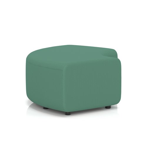 Mawsley Modular Seating 90 Degree Backless Curved Unit in Era - Rest