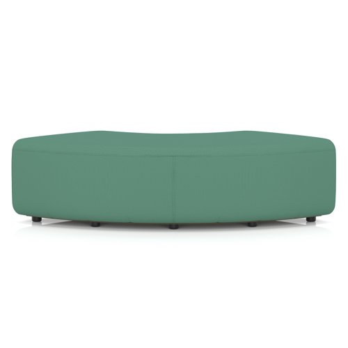 Mawsley Modular Seating 90 Degree Backless Curved Unit in Era - Rest