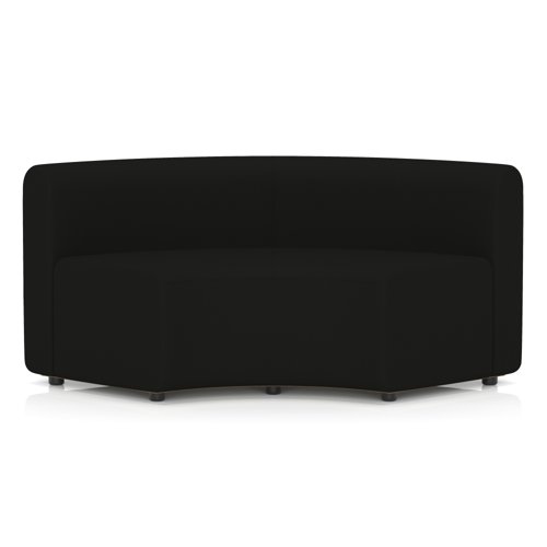 Mawsley Modular Seating 90 Degree Inner Curve Low Back Unit in Era - Forward