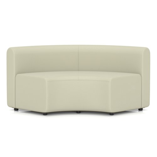Mawsley Modular Seating 90 Degree Inner Curve Low Back Unit in Era - Futurist
