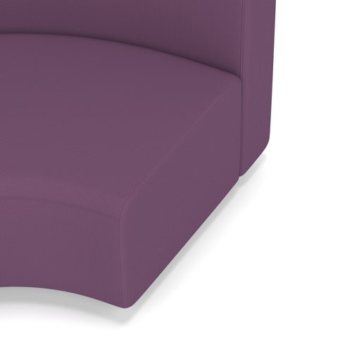 Mawsley Modular Seating 90 Degree Inner Curve Low Back Unit in Era - Prime