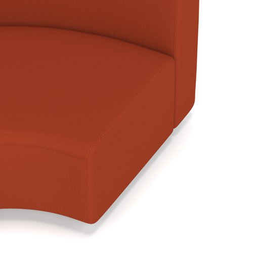 Mawsley Modular Seating 90 Degree Inner Curve High Back Unit in Era - Experience