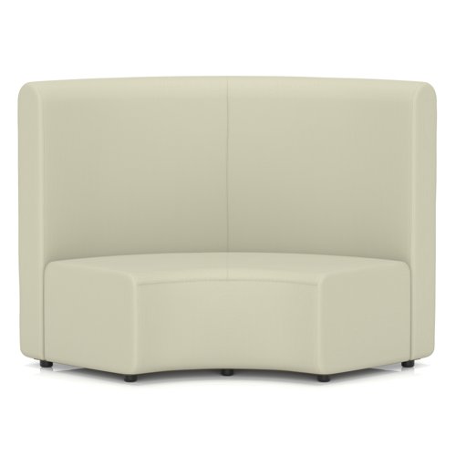 Mawsley Modular Seating 90 Degree Inner Curve High Back Unit in Era - Futurist