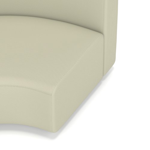 Mawsley Modular Seating 90 Degree Inner Curve High Back Unit in Era - Futurist