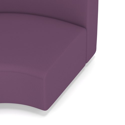 Mawsley Modular Seating 90 Degree Inner Curve High Back Unit in Era - Prime