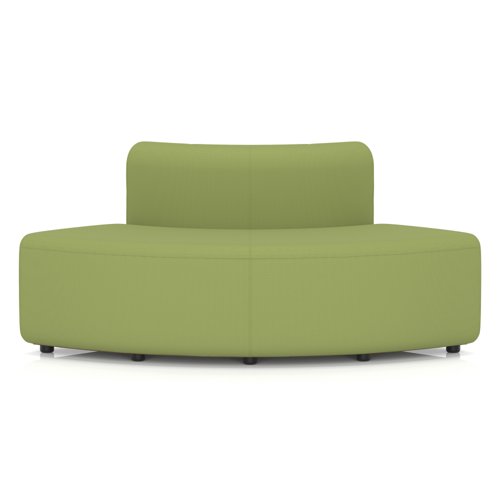Mawsley Modular Seating 90 Degree Outer Curve Low Back Unit in Era - Endurance