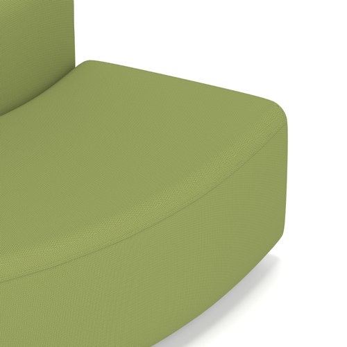 Mawsley Modular Seating 90 Degree Outer Curve Low Back Unit in Era - Endurance