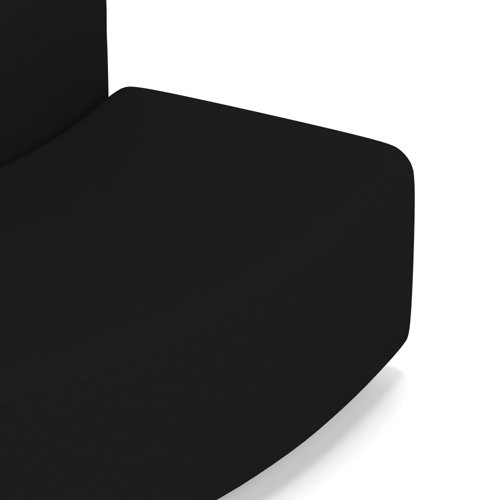 Mawsley Modular Seating 90 Degree Outer Curve Low Back Unit in Era - Forward