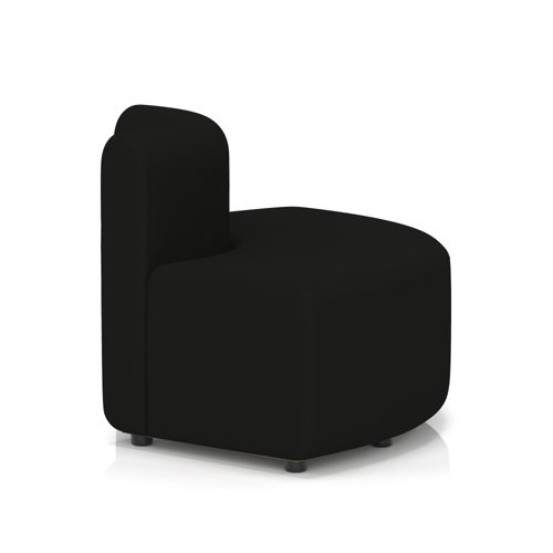 Mawsley Modular Seating 90 Degree Outer Curve Low Back Unit in Era - Forward