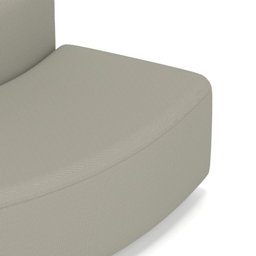 Mawsley Modular Seating 90 Degree Outer Curve Low Back Unit in Era - Generation