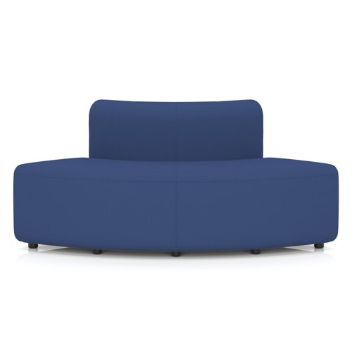 Mawsley Modular Seating 90 Degree Outer Curve Low Back Unit in Era - Perennial