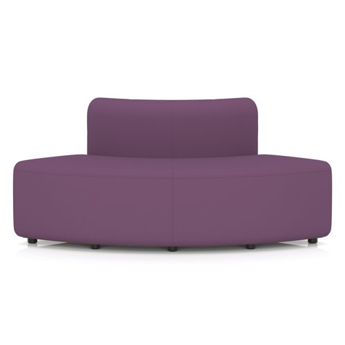 Mawsley Modular Seating 90 Degree Outer Curve Low Back Unit in Era - Prime