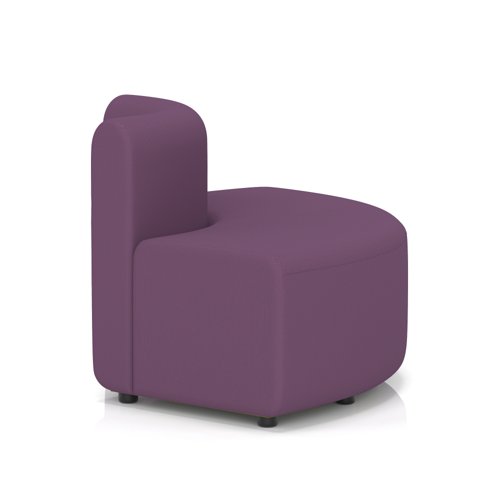 Mawsley Modular Seating 90 Degree Outer Curve Low Back Unit in Era - Prime