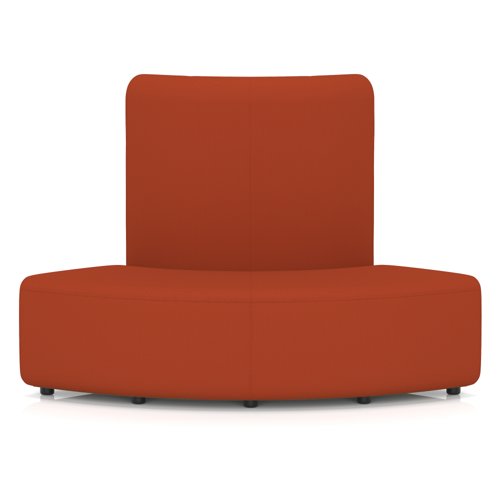 Mawsley Modular Seating 90 Degree Outer Curve High Back Unit in Era - Experience