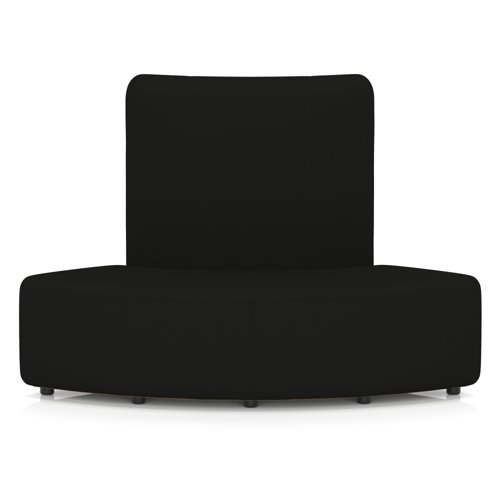 Mawsley Modular Seating 90 Degree Outer Curve High Back Unit in Era - Forward