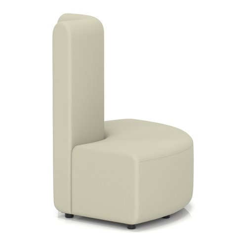 Mawsley Modular Seating 90 Degree Outer Curve High Back Unit in Era - Futurist