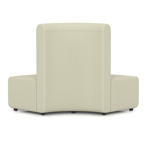 Mawsley Modular Seating 90 Degree Outer Curve High Back Unit in Era - Futurist