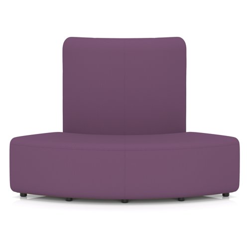 Mawsley Modular Seating 90 Degree Outer Curve High Back Unit in Era - Prime