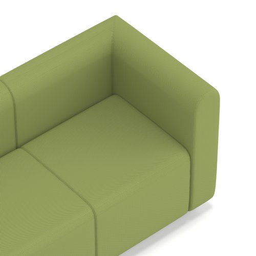 Mawsley Modular Seating Set L-Shaped Corner Sofa 7 Seater With Arms in Era - Endurance