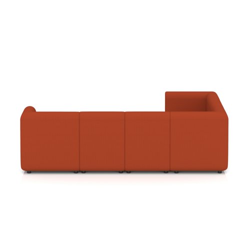 Mawsley Modular Seating Set L-Shaped Corner Sofa 7 Seater With Arms in Era - Experience