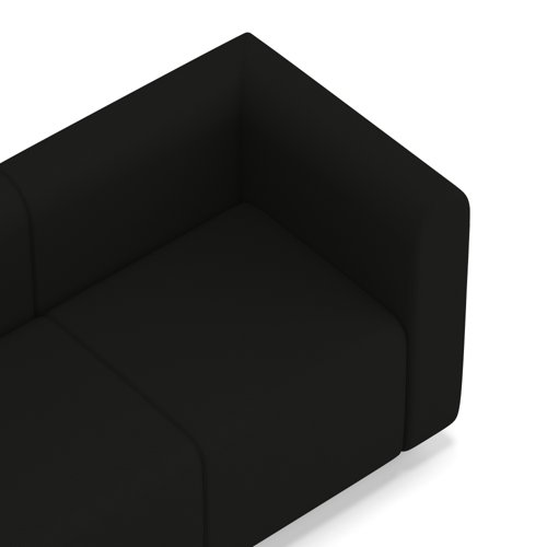 Mawsley Modular Seating Set L-Shaped Corner Sofa 7 Seater With Arms in Era - Forward