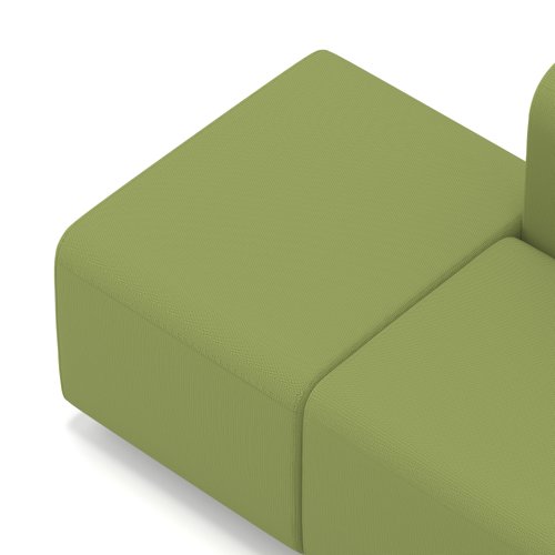 Mawsley Modular Seating Set L-Shaped Corner Sofa 7 Seater With Left Arms in Era - Endurance