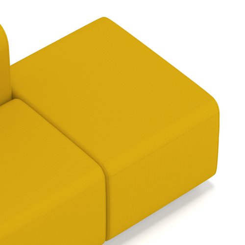 Mawsley Modular Seating Set L-Shaped Corner Sofa 7 Seater With Right Arms in Era - Occasion