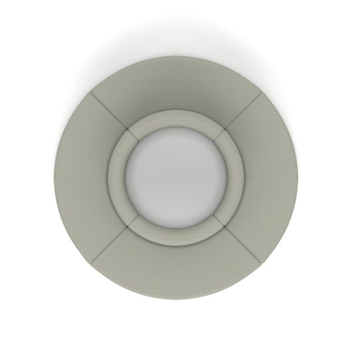 Mawsley Modular Seating Set Circular island Low Back in Era - Generation