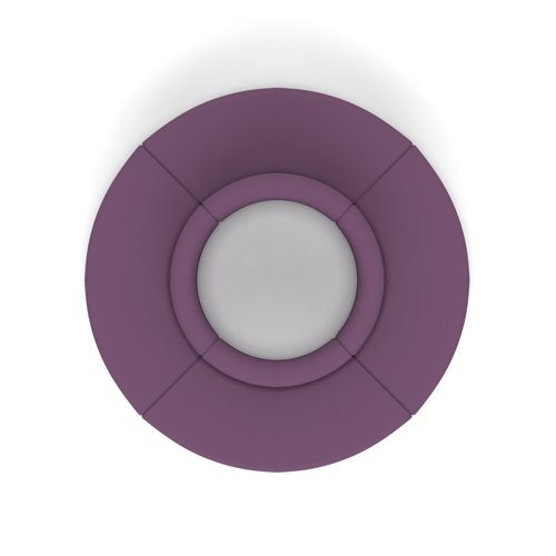 Mawsley Modular Seating Set Circular island Low Back in Era - Prime