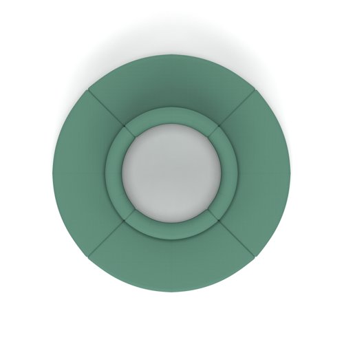 Mawsley Modular Seating Set Circular island Low Back in Era - Rest