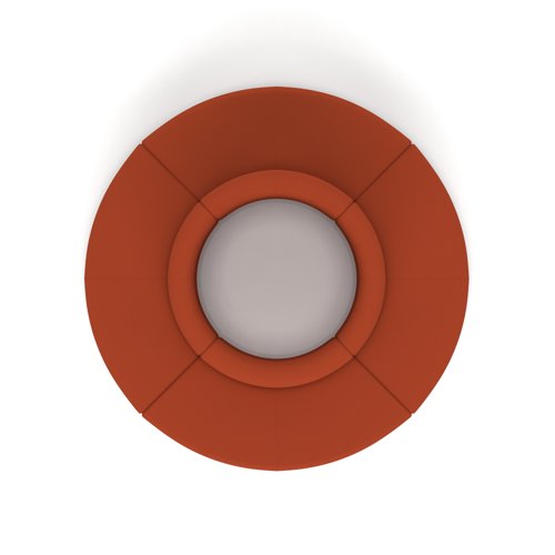 Mawsley Modular Seating Set Circular island High Back in Era - Experience