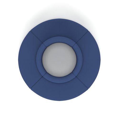 Mawsley Modular Seating Set Circular island High Back in Era - Perennial