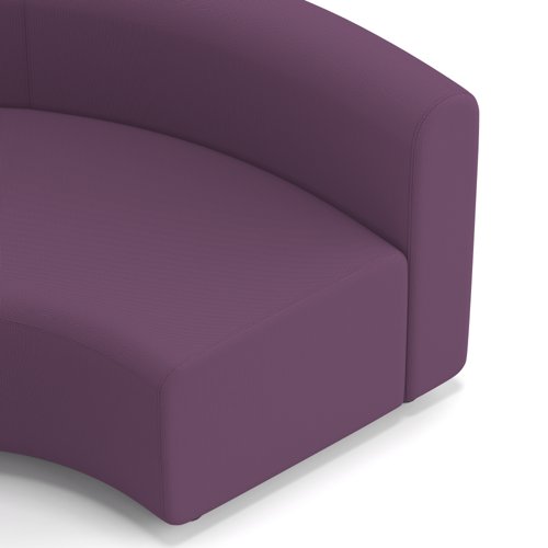 Mawsley Modular Seating Set Circular Booth Low Back in Era - Prime