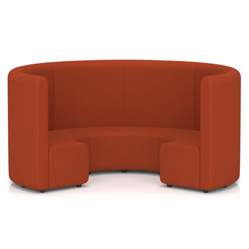 Mawsley Modular Seating Set Circular Booth High Back in Era - Experience