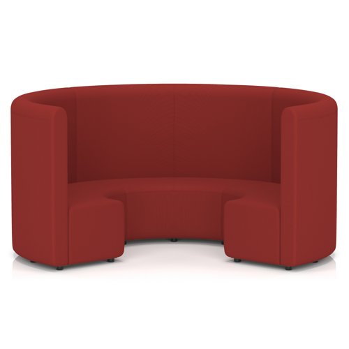 Mawsley Modular Seating Set Circular Booth High Back in Era - Extent